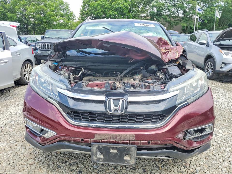 2016 Honda Cr-v VIN 5J6RM4H51GL098719 COPART salvage auction — FRONT END, Ma - Cert Of Title-Reconstrctd Coll, sold $4,700 on 2026-07-02 (photo 5)