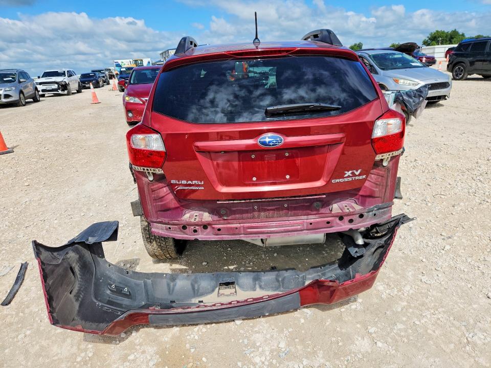 2015 Subaru Xv VIN JF2GPACC9F8244795 COPART salvage auction — FRONT END, TX - SALVAGE VEHICLE TITLE, sold $400 on 2026-07-16 (photo 6)