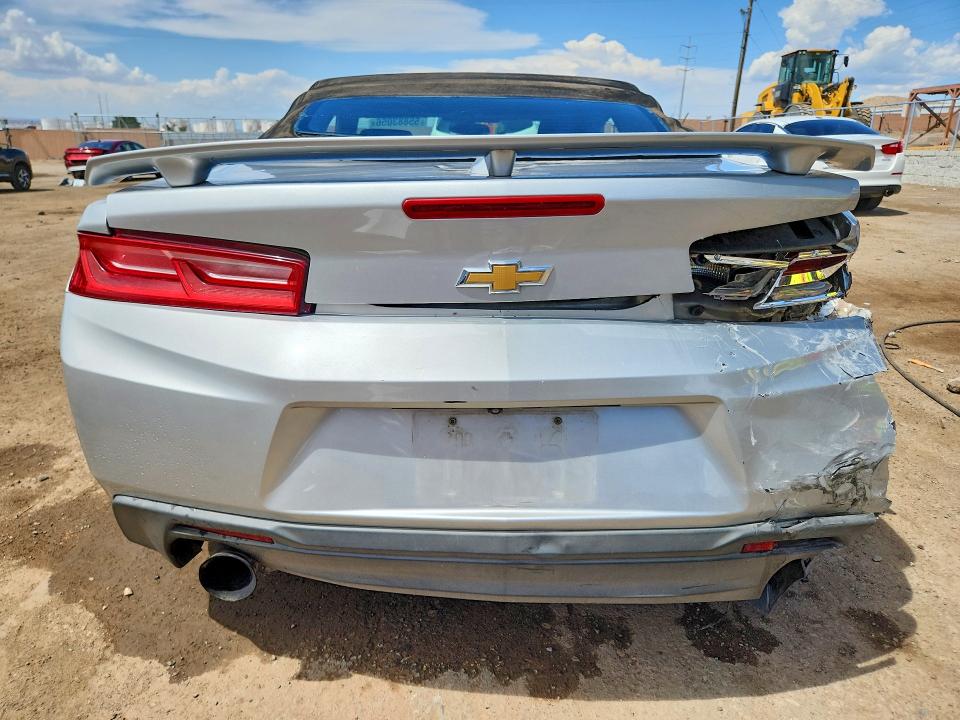 2018 Chevrolet Camaro VIN 1G1FB3DX6J0127584 COPART salvage auction — REAR END, Nm - Cert Of Title-Salvage, sold $200 on 2026-07-02 (photo 6)