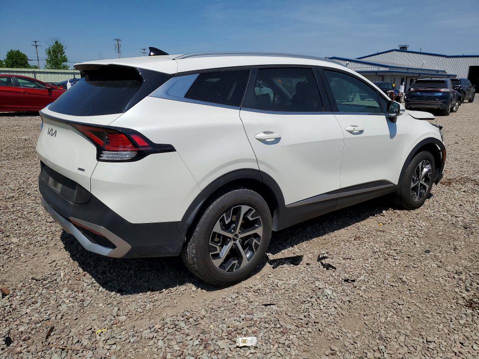 2024 Kia Sportage VIN KNDPVCDG4R7150299 COPART salvage auction — FRONT END, Ny - Mv-907A Salvage Certificate, sold $10,000 on 2026-07-20 (photo 3)