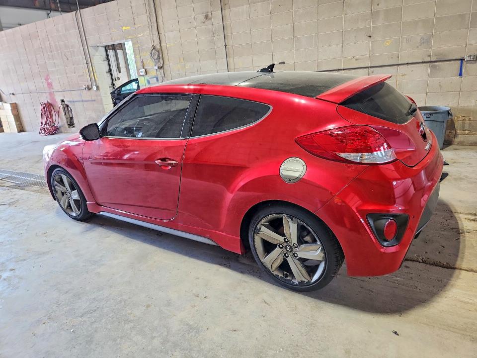 2015 Hyundai Veloster VIN KMHTC6AEXFU241000 COPART salvage auction — MECHANICAL, Mn - Certificate Of Title, sold $200 on 2026-07-28 (photo 2)