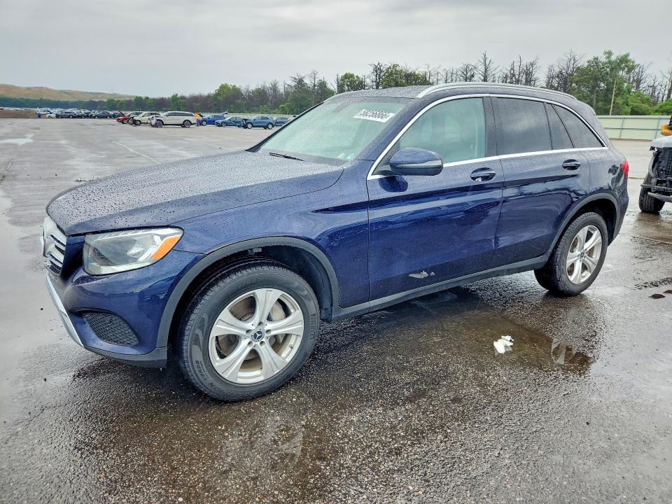 2018 Mercedes-benz Glc VIN WDC0G4KB8JV026328 COPART salvage auction — FRONT END, PA - CERTIFICATE OF SALVAGE, sold $7,500 on 2026-07-06 (photo 1)