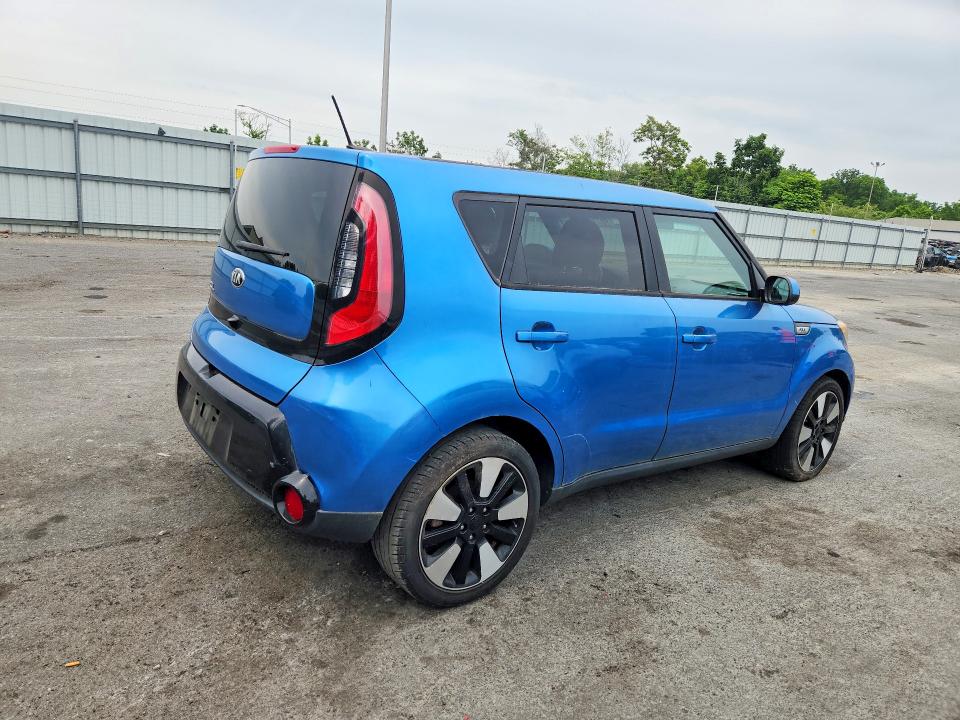2016 Kia Soul VIN KNDJP3A52G7312219 COPART salvage auction — MECHANICAL, NJ - CERTIFICATE OF TITLE, sold $950 on 2026-07-09 (photo 3)