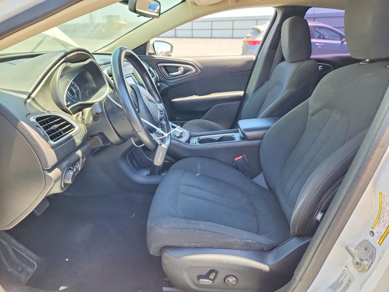 2016 Chrysler 200 VIN 1C3CCCAB3GN137117 COPART salvage auction — FRONT END, CA - SALVAGE CERTIFICATE, sold $775 on 2026-09-10 (photo 7)