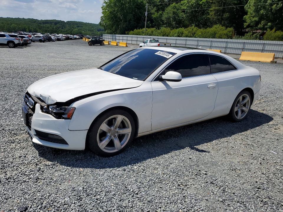 2013 Audi VIN WAUCFAFR7DA013705 COPART salvage auction — FRONT END, Nc - Salvage Certificate Of Title, sold $2,100 on 2026-08-27 (photo 1)