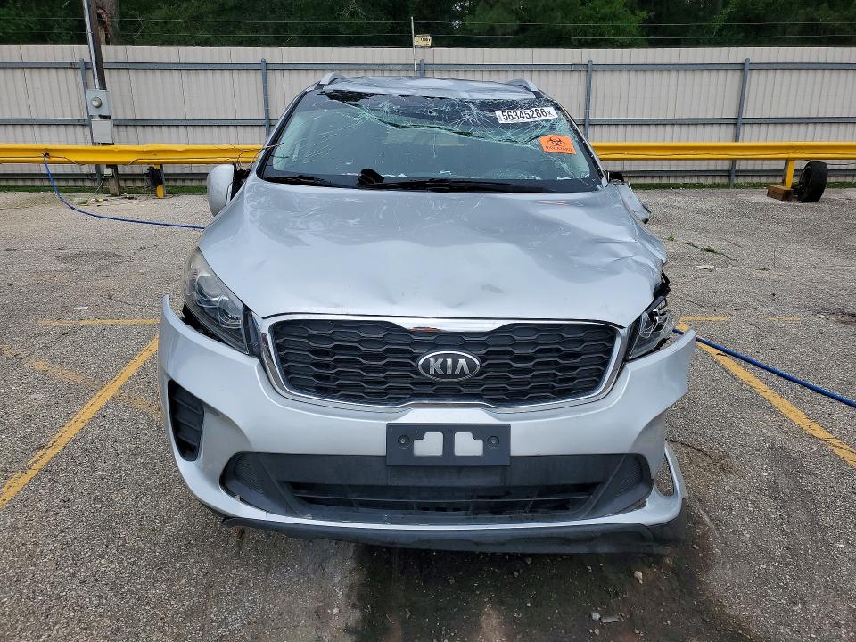 2019 Kia Sorento VIN 5XYPG4A39KG562227 COPART salvage auction — ROLLOVER, Al - Cert Of Title-Salvage Title, sold $800 on 2026-07-20 (photo 5)
