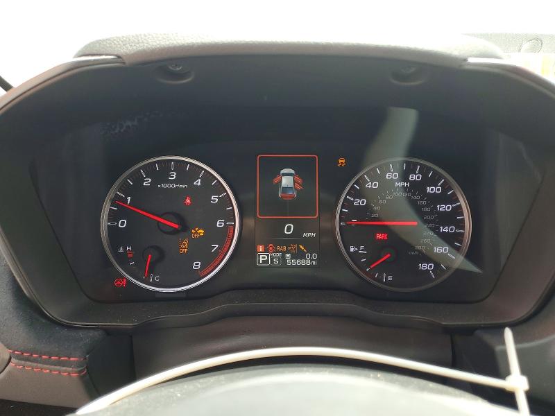 2022 Subaru Wrx VIN JF1VBAU6XN8026074 COPART salvage auction — FRONT END, Sc - Cert Of Title-Salvage, sold $8,100 on 2026-07-27 (photo 9)