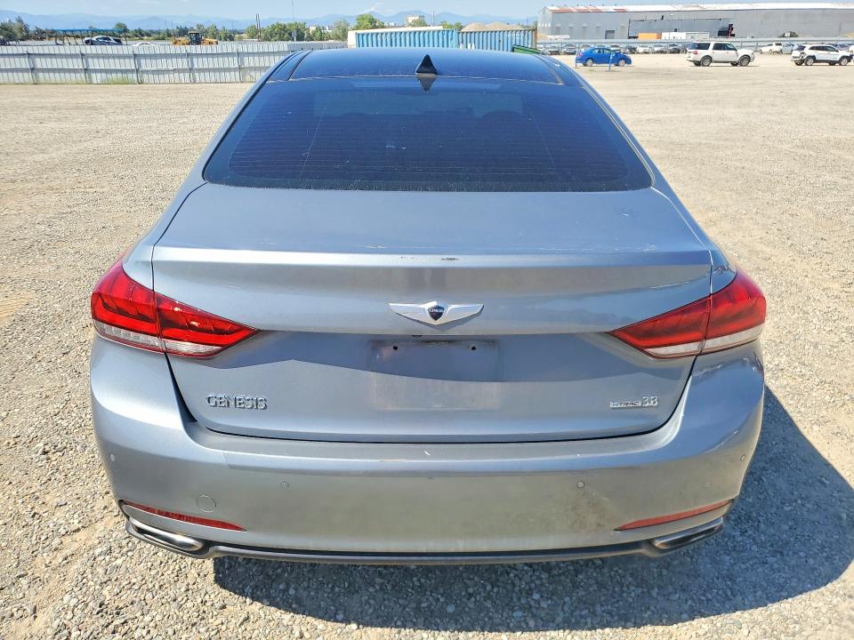 2015 Hyundai VIN KMHGN4JE2FU080481 COPART salvage auction — FRONT END, CA - SALVAGE CERTIFICATE, sold $1,800 on 2026-07-31 (photo 6)