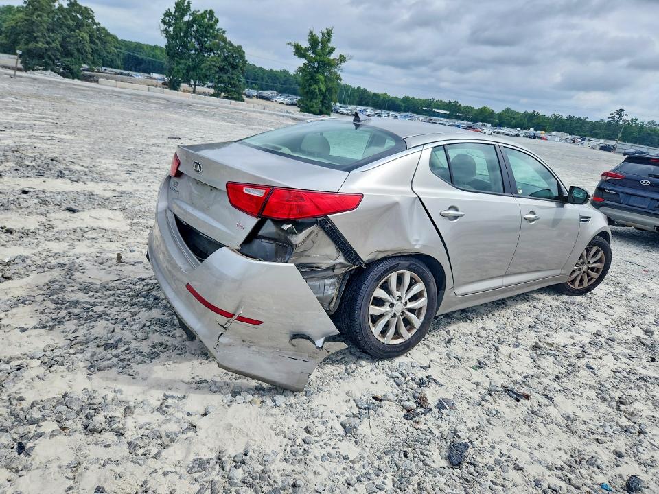2015 Kia Optima VIN 5XXGM4A78FG416620 COPART salvage auction — REAR END, Ga - Cert Of Title-Salvage, sold $1,050 on 2026-07-27 (photo 3)