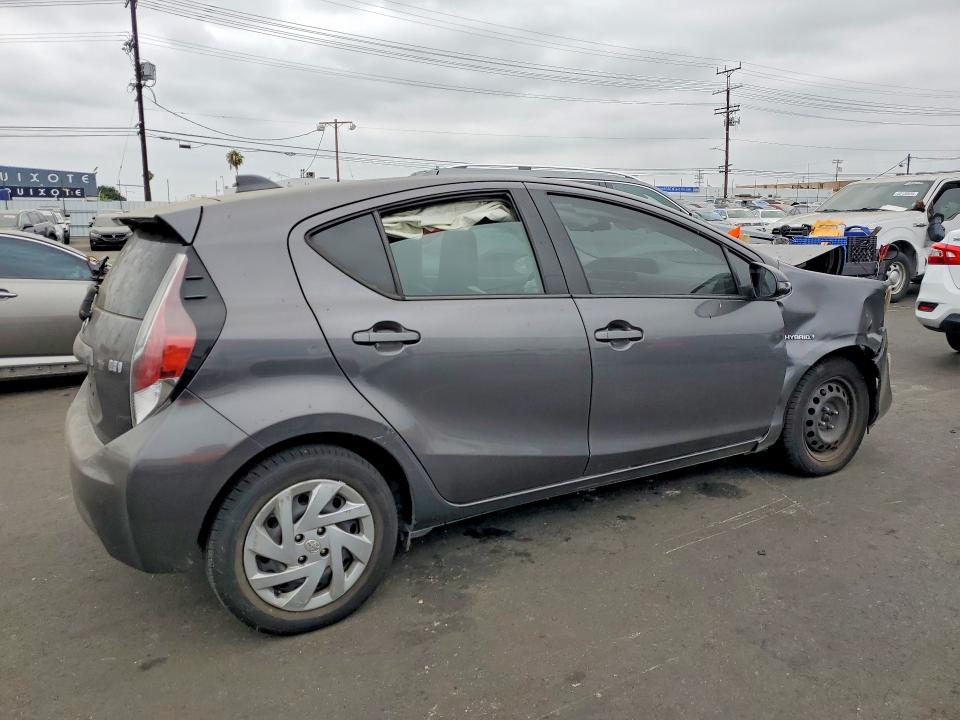 2015 Toyota Prius VIN JTDKDTB38F1101800 COPART salvage auction — FRONT END, Ca - Acq Bos - Post Sale - Salvage, sold $575 on 2026-07-06 (photo 3)