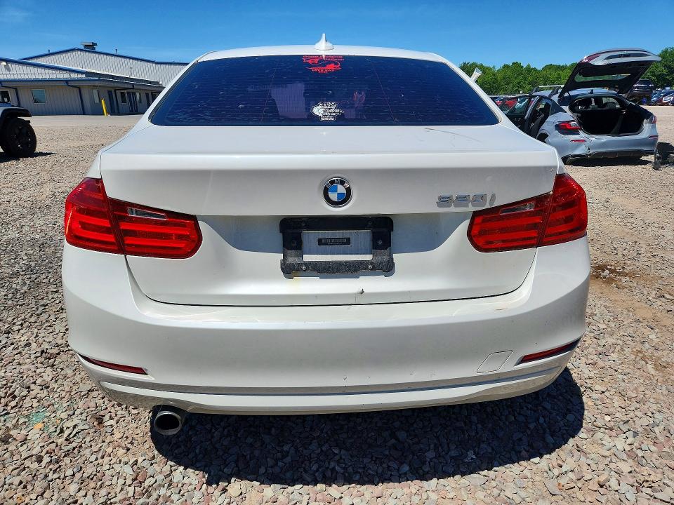 2015 BMW 3er VIN WBA3B1C50FP831533 COPART salvage auction — FRONT END, Ny - Mv-907A Salvage Certificate, sold $1,300 on 2026-07-13 (photo 6)