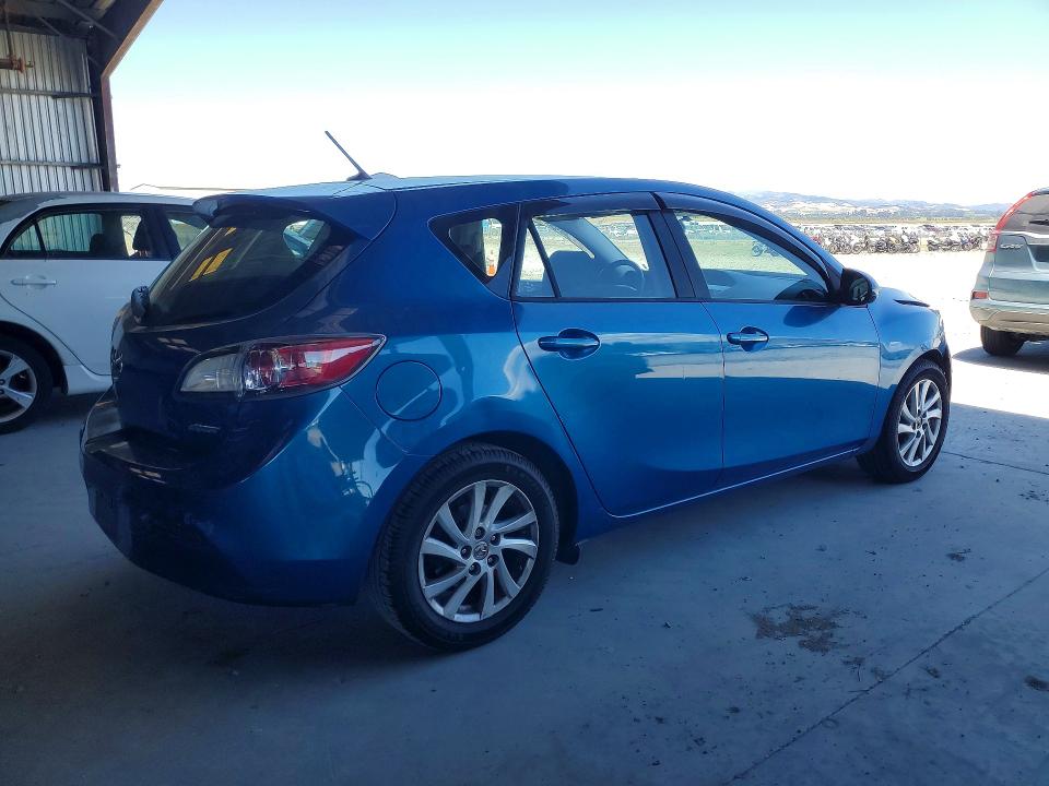 2012 Mazda 3 VIN JM1BL1L8XC1558749 COPART salvage auction — FRONT END, CA - SALVAGE CERTIFICATE, sold $1,050 on 2026-07-16 (photo 3)