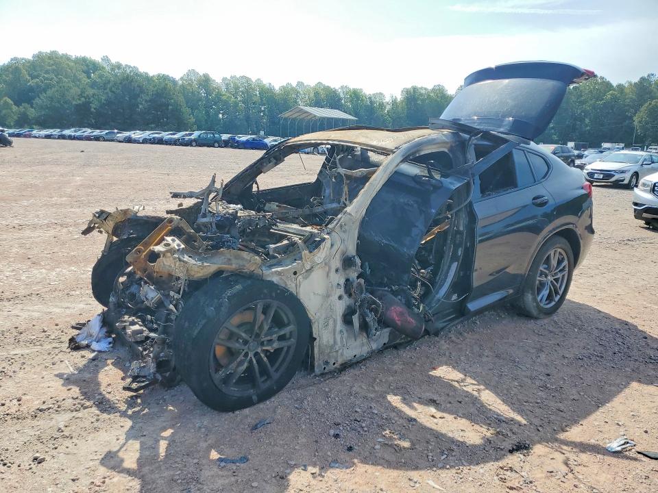 2020 BMW X4 VIN 5UX2V1C08LLZ32461 COPART salvage auction — BURN, Va - Non-Repairable Certificate, sold $350 on 2026-07-27 (photo 1)
