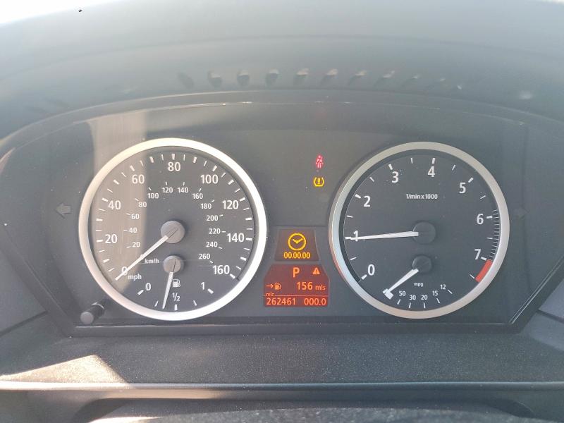 2007 BMW 5er VIN WBANE535X7CW65201 COPART salvage auction — SIDE, Nc - Salvage Certificate Of Title, sold $275 on 2026-07-16 (photo 9)