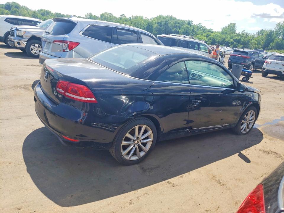 2012 Volkswagen Eos VIN WVWBW7AH7CV012447 COPART salvage auction — FRONT END, Mt - Certificate Of Title, sold $475 on 2026-07-14 (photo 3)