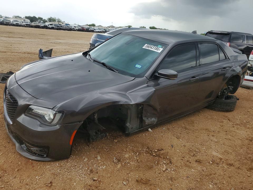 2021 Chrysler 300 VIN 2C3CCABT7MH673522 COPART salvage auction — FRONT END, Tx - Salvage Vehicle Title, sold $8,600 on 2026-07-16 (photo 1)