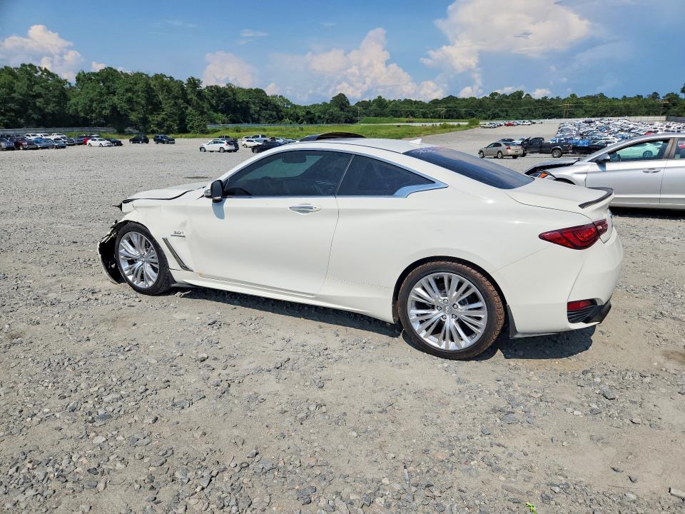 2018 Infiniti Q60 VIN JN1EV7EK7JM342438 COPART salvage auction — FRONT END, GA - CERT OF TITLE-SALVAGE, sold $2,250 on 2026-07-30 (photo 2)
