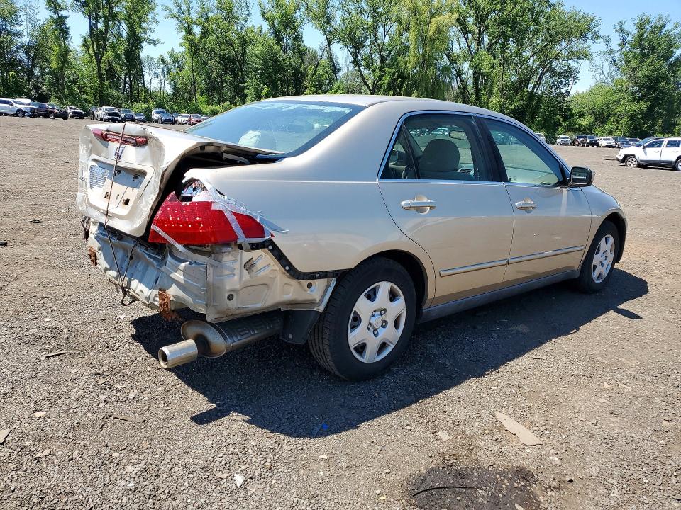 2007 Honda Accord VIN 1HGCM56417A041381 COPART salvage auction — REAR END, CT - CERT OF TITLE-SALVAGE, sold $475 on 2026-07-02 (photo 3)