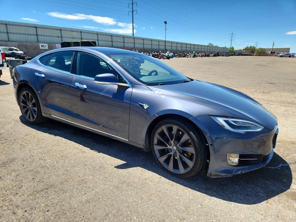 2021 Tesla Model s VIN 5YJSA1E20MF427773 COPART salvage auction — FRONT END, NM - CERT OF TITLE-SALVAGE, sold $275 on 2026-07-27 (photo 4)