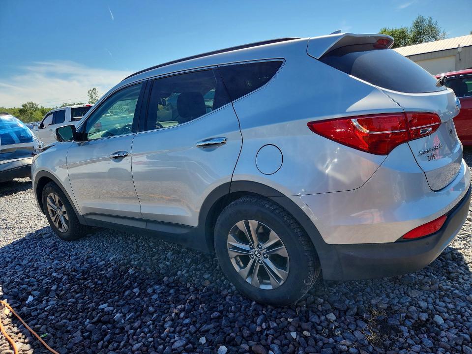 2014 Hyundai Santa fe VIN 5XYZU3LB0EG215423 COPART salvage auction — FRONT END, Wv - Salvage Certificate, sold $2,350 on 2026-07-27 (photo 2)