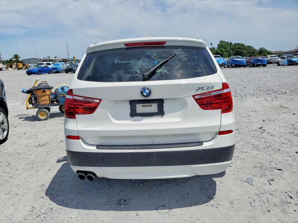 2014 BMW X3 VIN 5UXWX9C59E0D31220 COPART salvage auction — SIDE, Fl - Certificate Of Destruction, sold $1,000 on 2026-07-10 (photo 6)