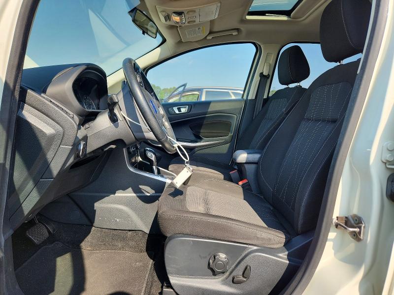 2019 Ford Ecosport VIN MAJ3S2GE8KC292203 COPART salvage auction — FRONT END, Nc - Salvage Certificate Of Title, sold $675 on 2026-07-30 (photo 7)