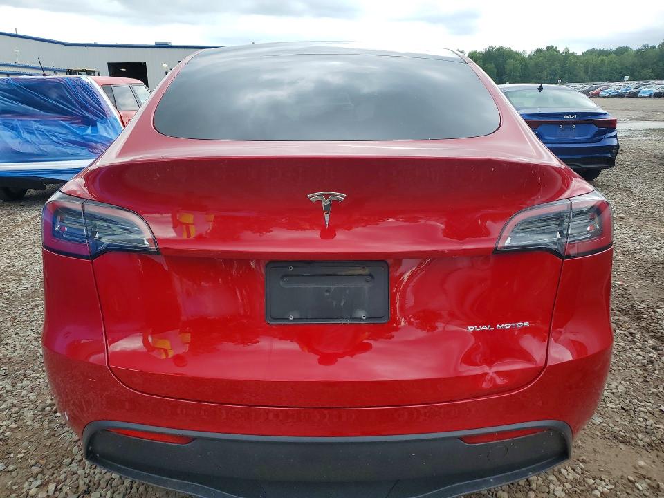 2023 Tesla VIN 7SAYGDEE6PF878363 COPART salvage auction — FRONT END, NY - MV-907A SALVAGE CERTIFICATE, sold $14,800 on 2026-07-06 (photo 6)
