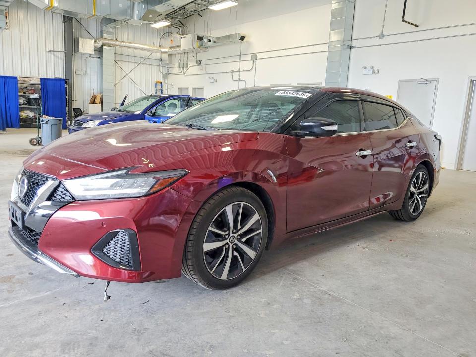 2020 Nissan Maxima VIN 1N4AA6DV3LC380454 COPART salvage auction — FRONT END, On - Permit No Brand - Unfit, sold $5,600 on 2026-07-09 (photo 1)