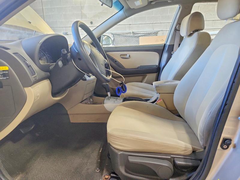 2009 Hyundai Elantra VIN KMHDU46D39U601668 COPART salvage auction — NORMAL WEAR, Ny - Certificate Of Title, sold $450 on 2026-07-13 (photo 7)