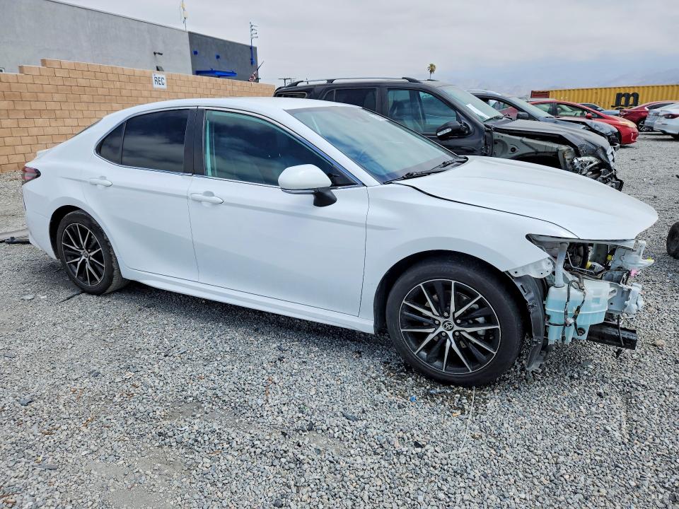 2023 Toyota Camry VIN 4T1T11AK0PU722115 COPART salvage auction — FRONT END, Ca - Salvage Certificate, sold $7,500 on 2026-07-29 (photo 4)
