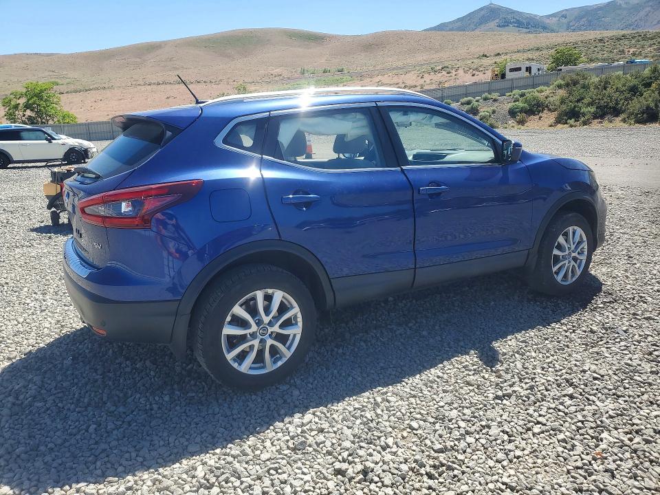 2020 Nissan Rogue VIN JN1BJ1CV0LW277058 COPART salvage auction — REAR END, NV - SALVAGE TITLE, sold $3,900 on 2026-07-30 (photo 3)