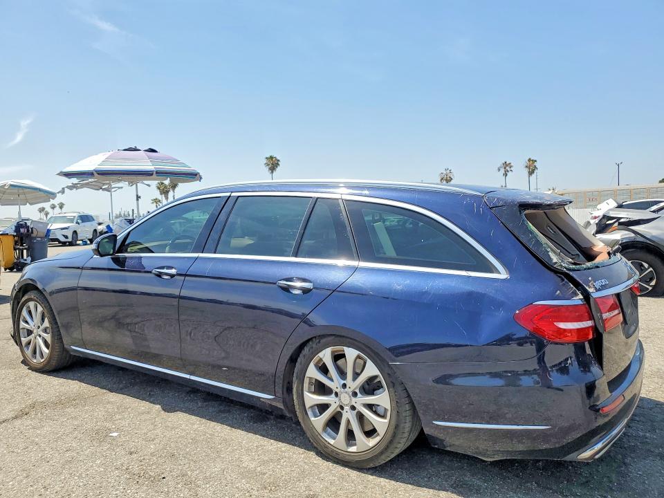 2017 Mercedes-benz E-klasse VIN WDDZH6GB1HA165853 COPART salvage auction — REAR END, Ca - Salvage Certificate, sold $4,550 on 2026-07-24 (photo 2)