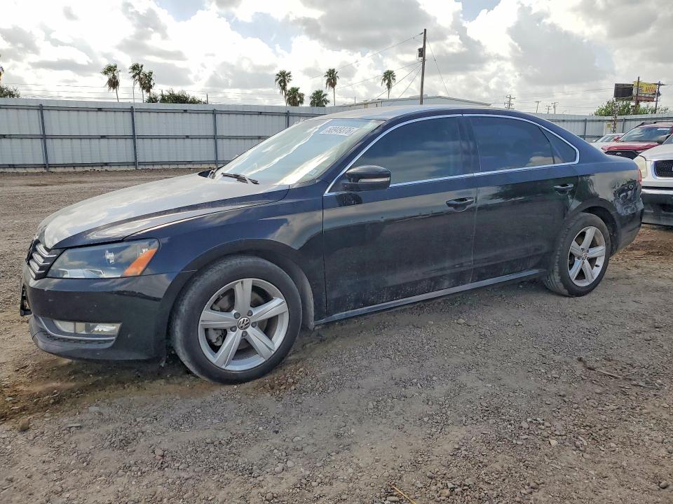 2015 Volkswagen Passat VIN 1VWAS7A38FC079678 COPART salvage auction — SIDE, TX - SALVAGE VEHICLE TITLE, sold $1,250 on 2026-07-19 (photo 1)