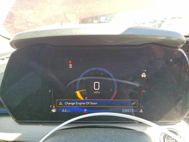 2025 Chevrolet Trax VIN KL77LHEP9SC265153 COPART salvage auction — FRONT END, Ca - Certificate Of Title, sold $11,100 on 2026-07-06 (photo 9)
