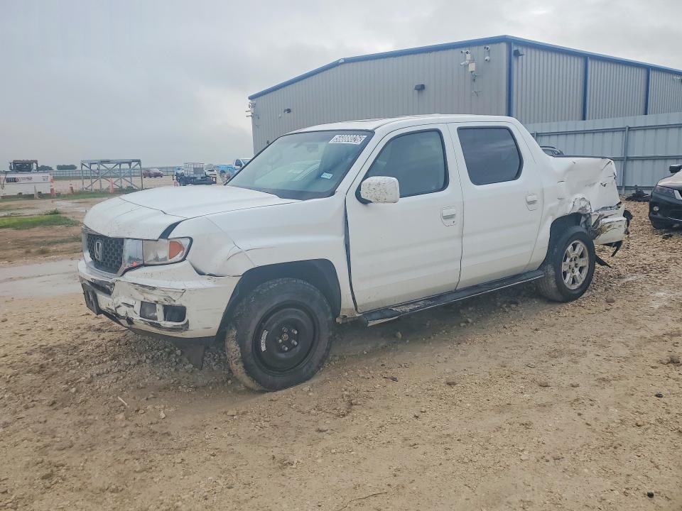 2012 Honda Ridgeline VIN 5FPYK1F50CB452792 COPART salvage auction — FRONT END, Tx - Certificate Of Title, sold $450 on 2026-07-09 (photo 1)
