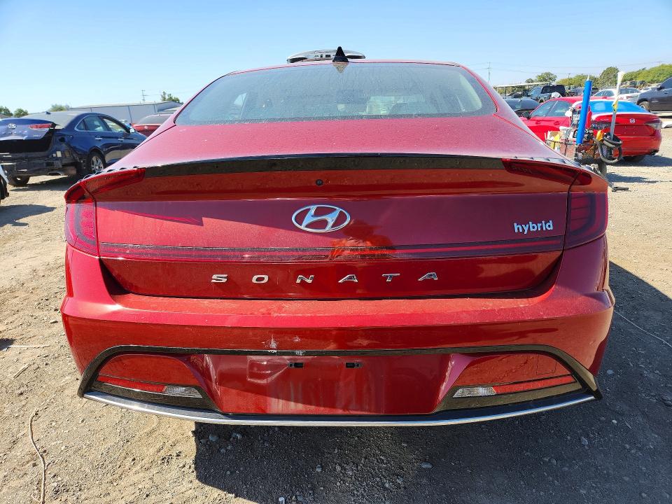 2023 Hyundai Sonata VIN KMHL34JJXPA074139 COPART salvage auction — FRONT END, CA - SALVAGE CERTIFICATE, sold $3,750 on 2026-07-24 (photo 6)