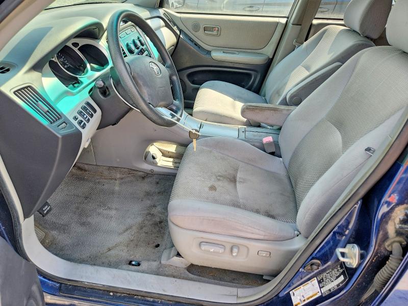 2005 Toyota Highlander VIN JTEEP21AX50075800 COPART salvage auction — MINOR DENT/SCRATCHES, Il - Certificate Of Title, sold $875 on 2026-07-19 (photo 7)