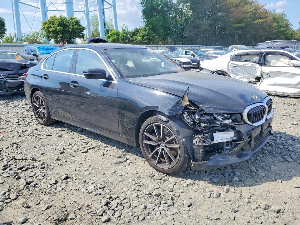 2019 BMW 3er VIN WBA5R7C55KFH32104 COPART salvage auction — FRONT END, Nj - Cert Of Title-Salvage, sold $14,100 on 2026-07-27 (photo 4)