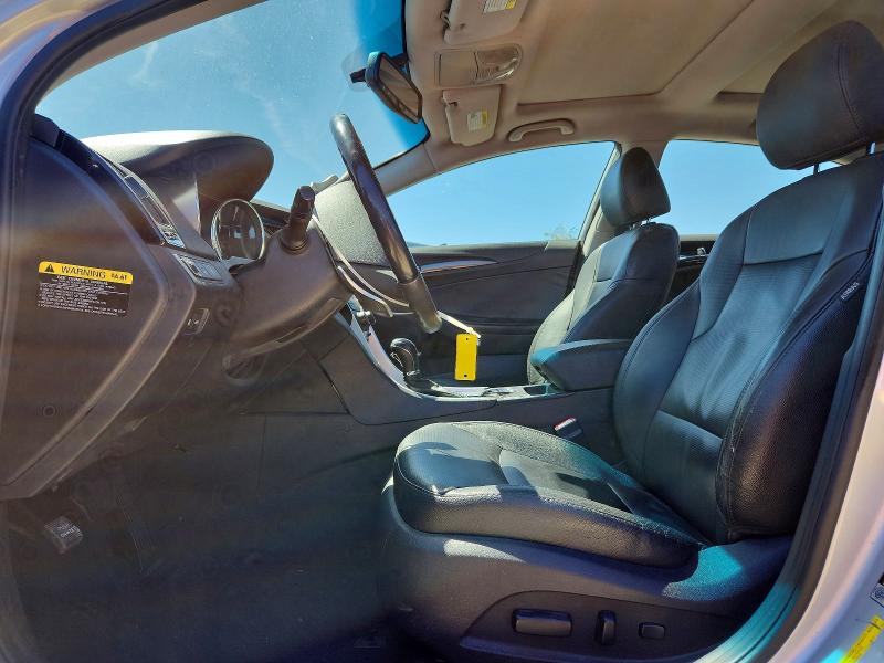 2012 Hyundai Sonata VIN 5NPEC4AB5CH392730 COPART salvage auction — FRONT END, Ca - Salvage Certificate, sold $1,000 on 2026-07-07 (photo 7)