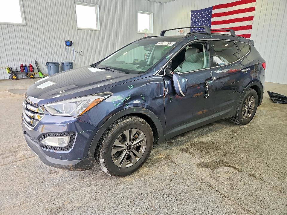 2016 Hyundai VIN 5XYZUDLBXGG308006 COPART salvage auction — SIDE, Oh - Cert Of Title-Salvage, sold $3,800 on 2026-07-10 (photo 1)