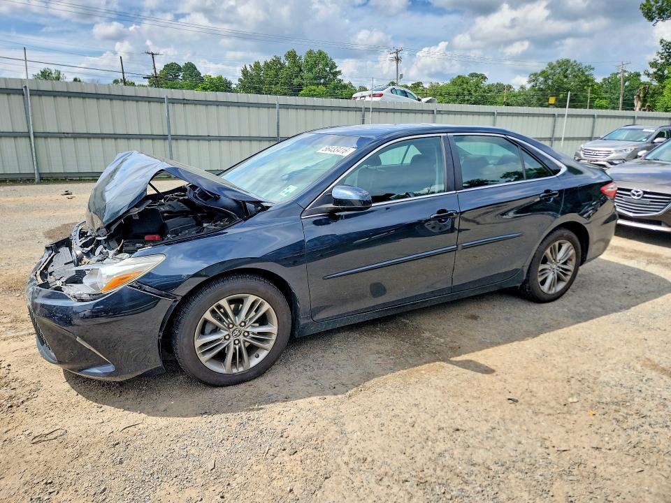 2017 Toyota Camry VIN 4T1BF1FK0HU374310 COPART salvage auction — FRONT END, La - Cert Of Title-Salvage, sold $4,450 on 2026-07-02 (photo 1)