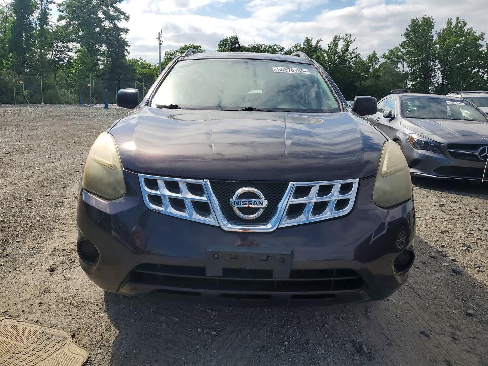 2014 Nissan Rogue VIN JN8AS5MV9EW711884 COPART salvage auction — SIDE, Md - Cert Of Salvage > 75% Damage, sold $400 on 2026-07-28 (photo 5)