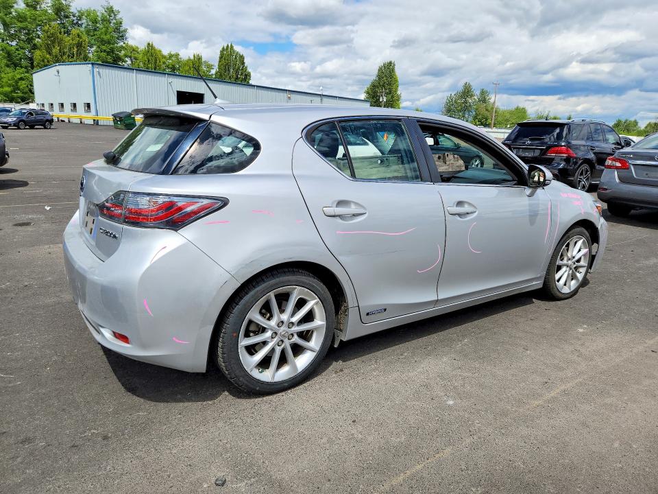 2011 Lexus Ct VIN JTHKD5BH5B2037600 COPART salvage auction — FRONT END, Or - Salvage Title Certificate, sold $3,000 on 2026-07-15 (photo 3)