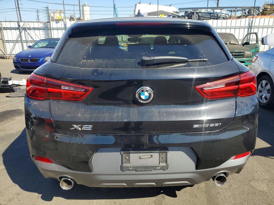 2018 BMW X2 VIN WBXYJ3C32JEJ81634 COPART salvage auction — REAR END, Ca - Salvage Certificate, sold $4,650 on 2026-08-03 (photo 6)