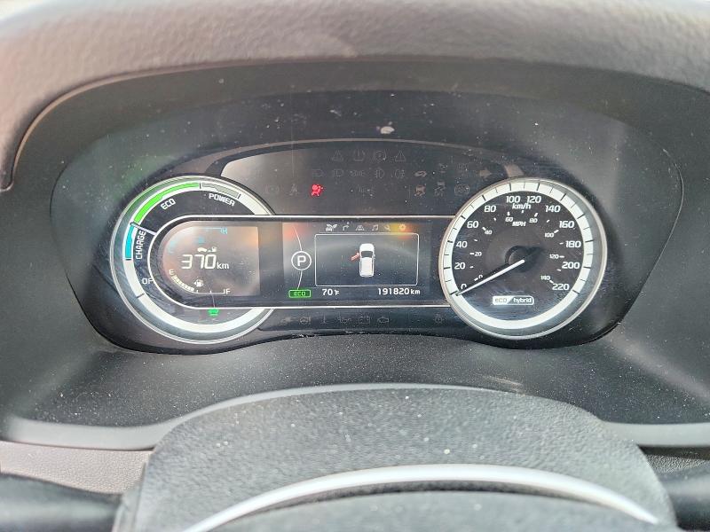 2018 Kia Niro VIN KNDCE3LC2J5178406 COPART salvage auction — FRONT END, ON - PERMIT NO BRAND - UNFIT, sold $3,000 on 2026-07-14 (photo 9)