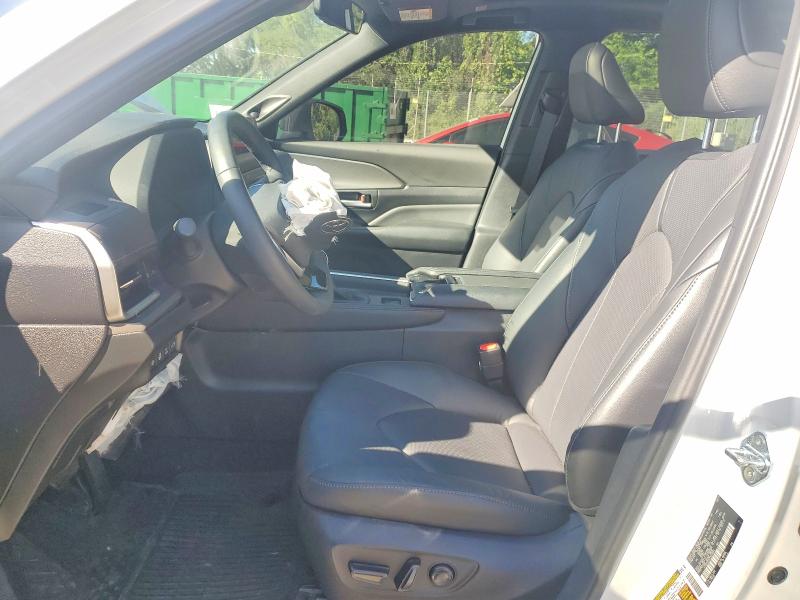 2025 Toyota Highlander VIN 5TDACAB5XSS038684 COPART salvage auction — FRONT END, Md - Cert Of Salvage > 75% Damage, sold $27,250 on 2026-07-28 (photo 7)
