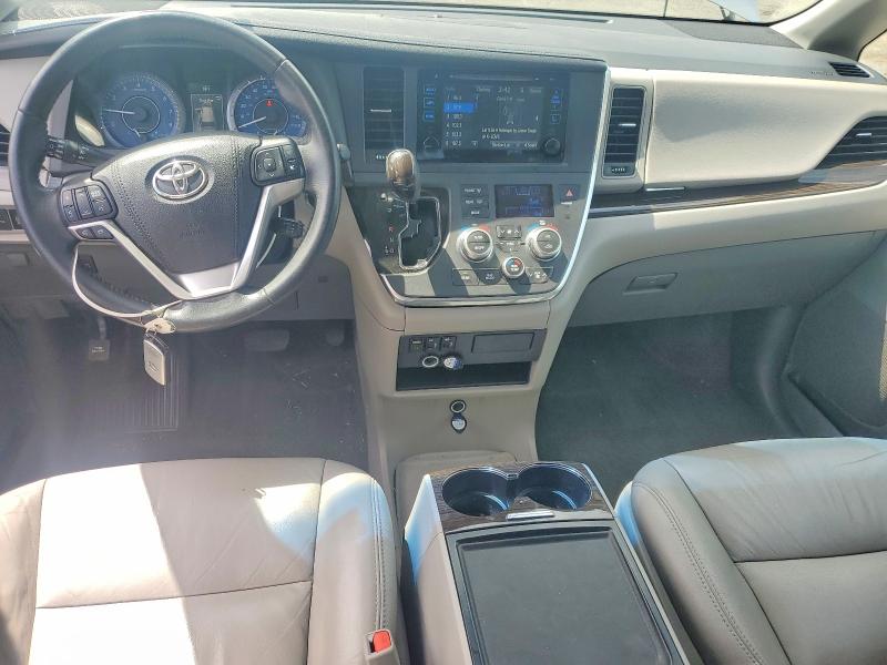 2017 Toyota Sienna VIN 5TDYZ3DC5HS850438 COPART salvage auction — FRONT END, Or - Salvage Title Certificate, sold $8,300 on 2026-07-20 (photo 8)