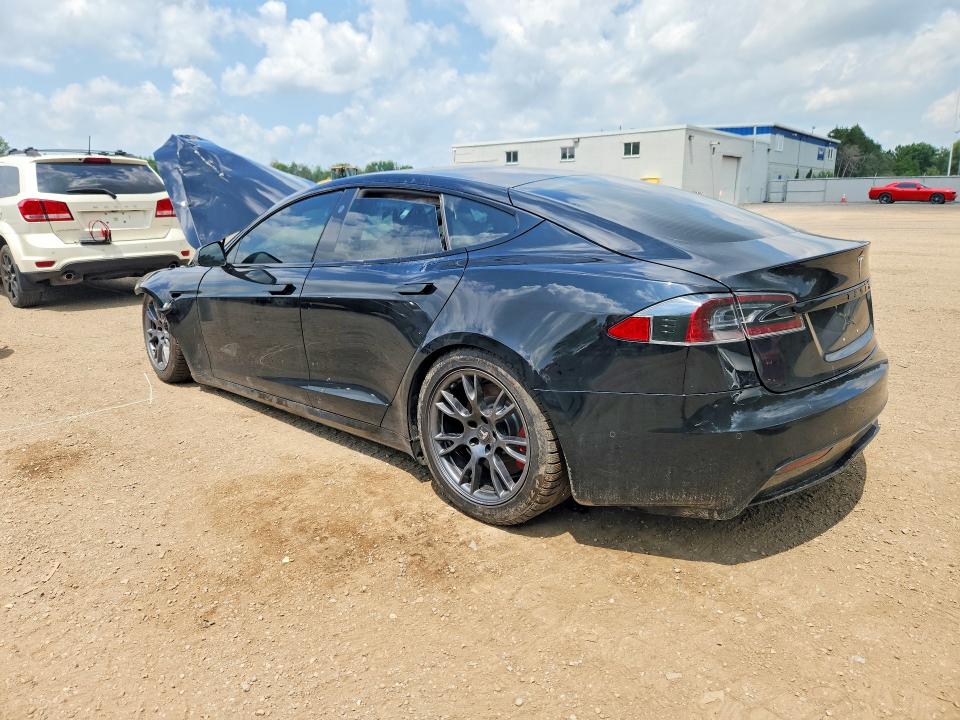 2022 Tesla Model s VIN 5YJSA1E51NF471177 COPART salvage auction — FRONT END, On - Permit No Brand - Unfit, sold $9,900 on 2026-07-30 (photo 2)