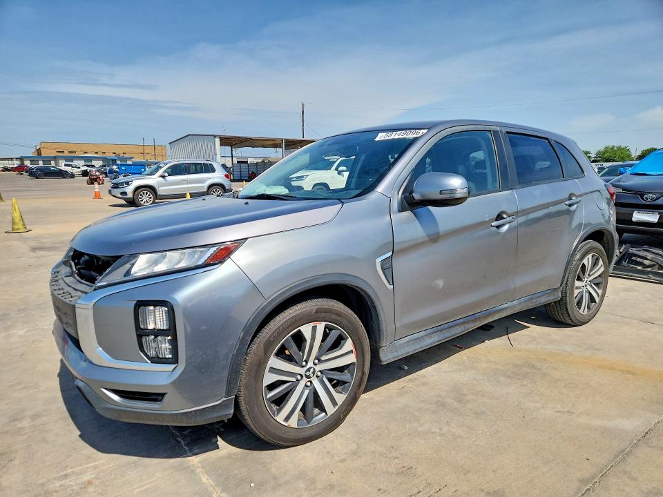 2020 Mitsubishi VIN JA4AR3AU0LU024027 COPART salvage auction — FRONT END, Tx - Certificate Of Title (P), sold $2,650 on 2026-07-13 (photo 1)