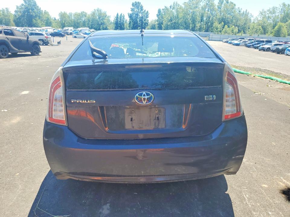 2015 Toyota Prius VIN JTDKN3DU6F0432853 COPART salvage auction — FRONT END, Or - Salvage Title Certificate, sold $100 on 2026-07-27 (photo 6)